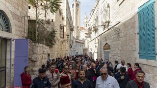 Celebración del inicio de Adviento en Belén