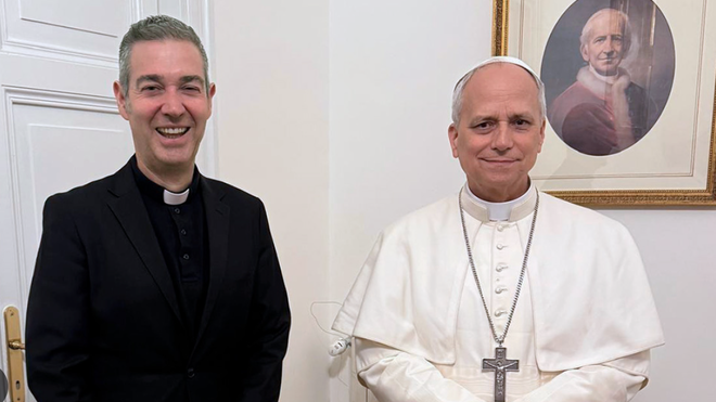 León XIV y Bertomeu