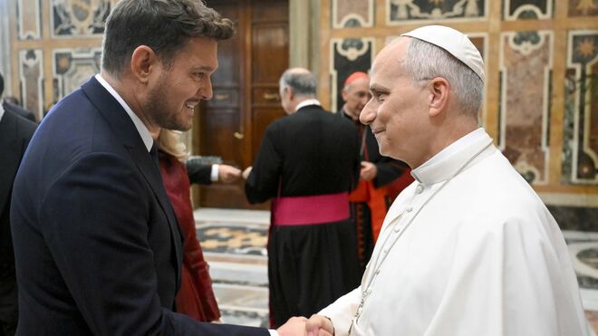Michael Bublé y León XIV