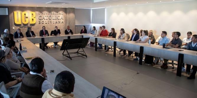 Conferencia sobre la libertad de cátedra ante el Consejo Educativo de la ‘Católica’ de Santa Cruz, Bolivia