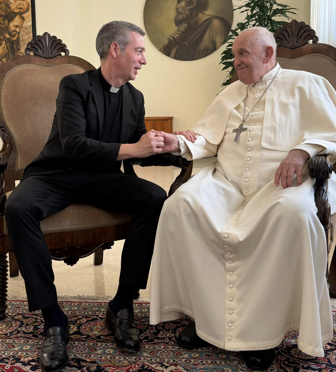 Francisco con Bertomeu