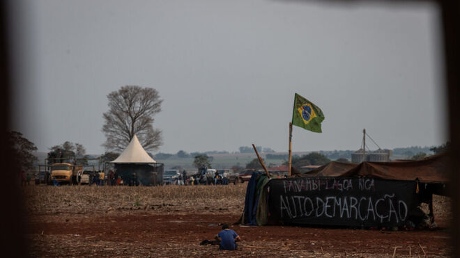 Lucha indígena. Brasil.