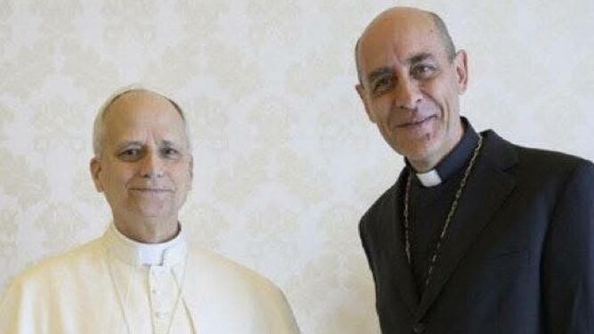 León XIV y Tucho Fernández