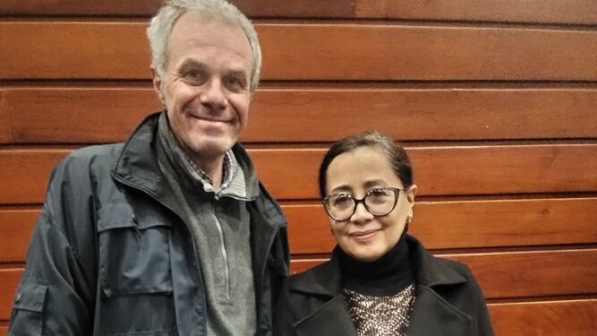 Alexandra Valencia y Cristiano Morsolin