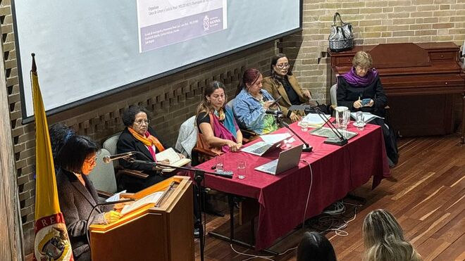 Alexandra Valencia en la Universidad Nacional