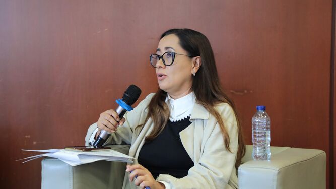 Magistrada Alexandra Valencia. 2024