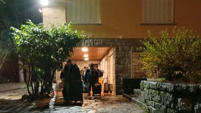 Acogida de venezolanos atascados en Barajas