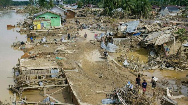 Devastación en Sri Lanka