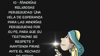 10/24. Una vela de esperanza para las minorías religiosas perseguidas…