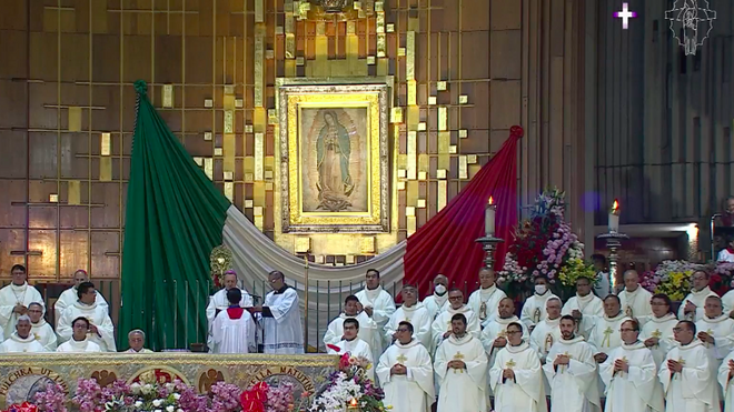 Pide Nuncio Apostólico a Virgen de Guadalupe, cambiar el corazón de los que abusan y se imponen por la fuerza