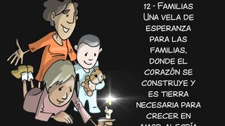 12/24. Una vela de esperanza para las familias…
