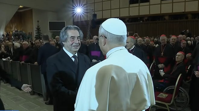 El Papa y Muti
