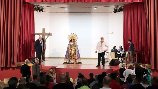 La Virgen, en el centro penitenciario